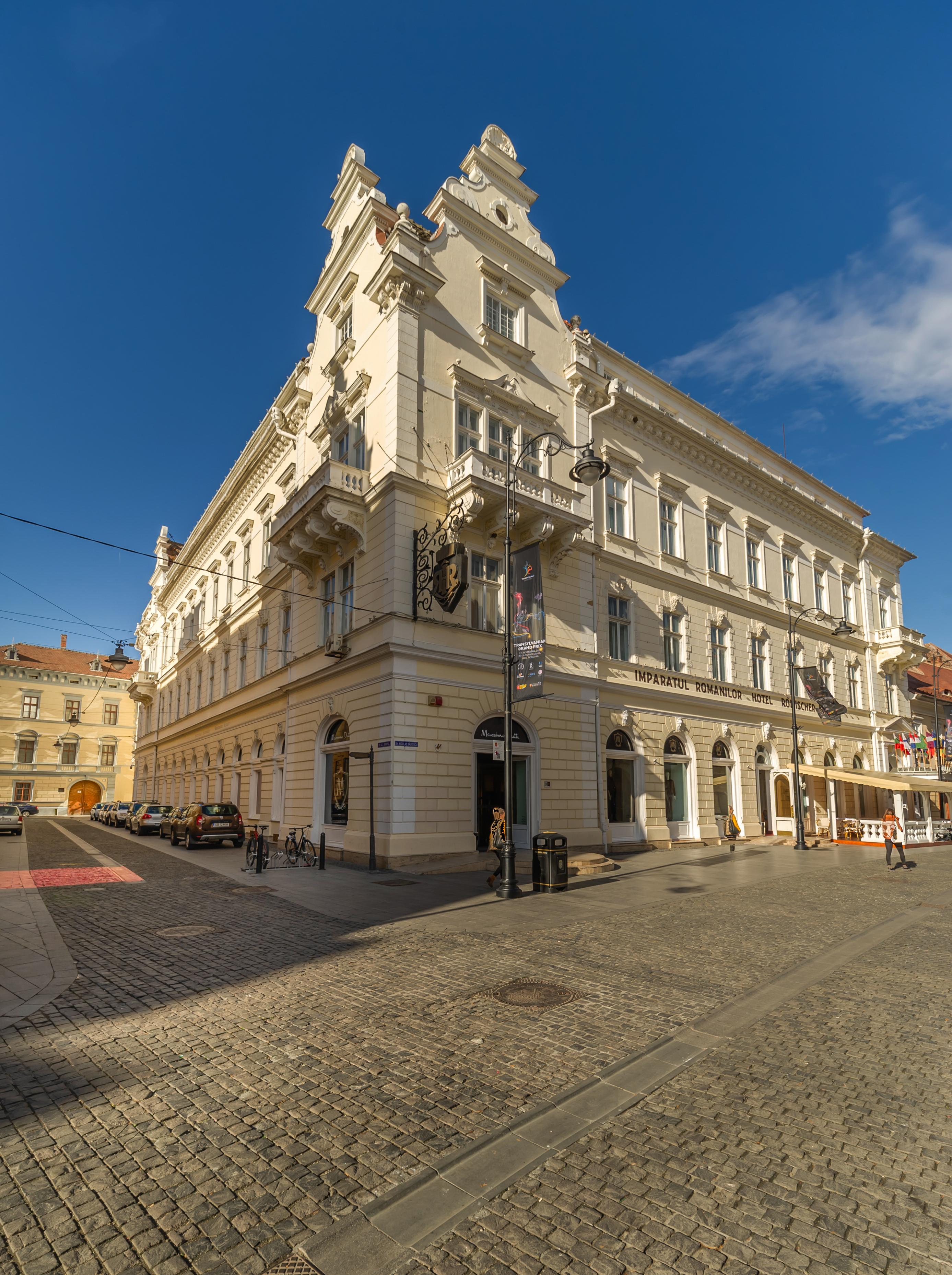 Hotel Imparatul Romanilor Sibiu Eksteriør bilde